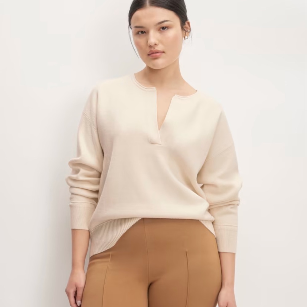 Everlane Cotton-Merino Vintage Henley